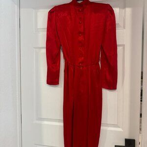 ALL THAT JAZZ red party dress - size S